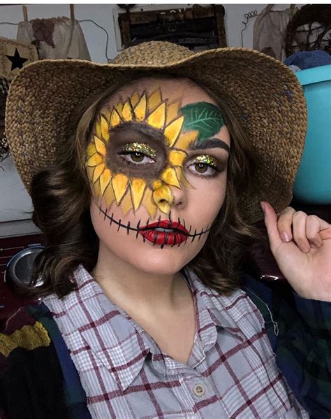 scary scarecrow makeup